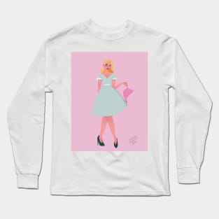 1950 girl Long Sleeve T-Shirt